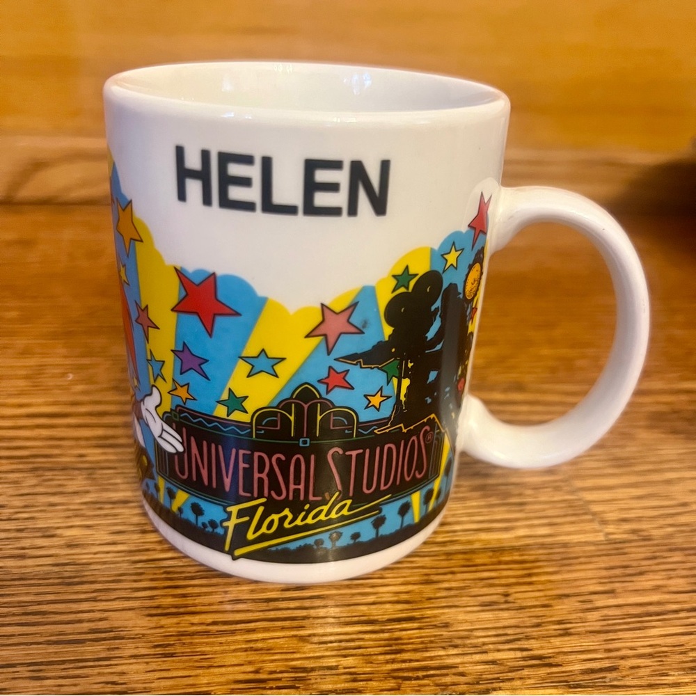 Universal Studios Florida 1989 Coffee Mug King Kong Personalized Helen